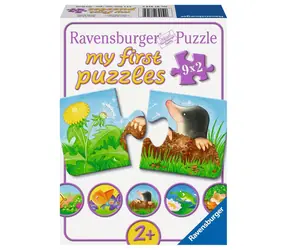 Ravensburger Moje první puzzle Zvířátka na zahradě 9x2 dílků / od 2 let 