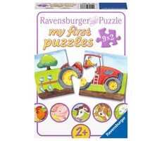 Ravensburger Moje první puzzle Na statku 9x2 dílků / od 2 let 