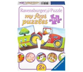 Ravensburger Moje první puzzle Na statku 9x2 dílků / od 2 let 