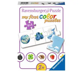 Ravensburger Moje první puzzle Naučme se barvy 6x4 dílků / od 2 let 