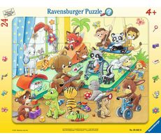 Ravensburger Zvířecí mateřská školka / 24 dílků / od 4 let 