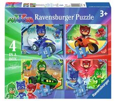 Ravensburger Pyžamasky 4 v 1 - 12+16+20+24 dílků / od 3 let
