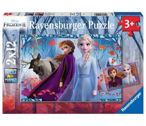 Ravensburger Disney: Ledové království 2 - 2x12 dílků / od 3 let 
