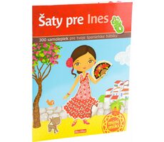 Presco Group Ella&Max Šaty pre INES - Kniha samolepiek - SK / Jazyková verze: SK / od 3 let