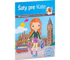 Presco Group Ella&Max Šaty pre KATE - Kniha samolepiek - SK / Jazyková verze: SK / od 3 let