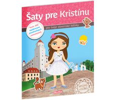Presco Group Ella&Max Šaty pre KRISTÍNU - Kniha samolepiek - SK / Jazyková verze: SK / od 3 let