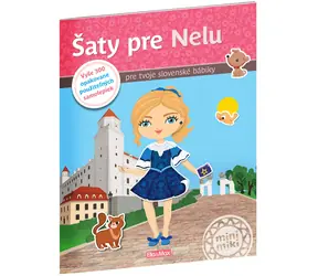 Presco Group Ella&Max Šaty pre NELU - Kniha samolepiek - SK / Jazyková verze: SK / od 3 let