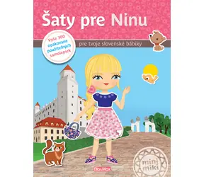 Presco Group Ella&Max Šaty pre NINU - Kniha samolepiek - SK / Jazyková verze: SK / od 3 let