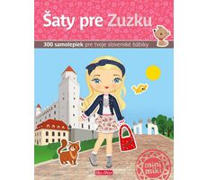 Presco Group Ella&Max Šaty pre ZUZKU - Kniha samolepiek - SK