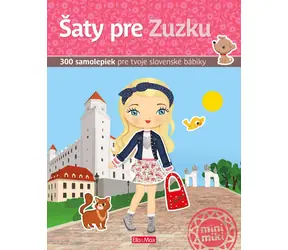Presco Group Ella&Max Šaty pre ZUZKU - Kniha samolepiek - SK / Jazyková verze: SK / od 3 let