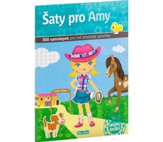 Presco Group Ella&Max Šaty pro AMY - kniha samolepek