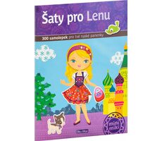 Presco Group Ella&Max Šaty pro LENU - kniha samolepek / Jazyková verze: CZ / od 3 let