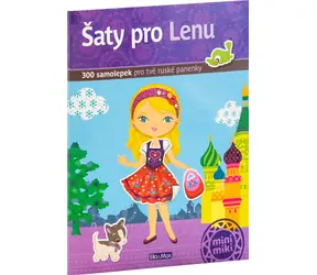 Presco Group Ella&Max Šaty pro LENU - kniha samolepek / Jazyková verze: CZ / od 3 let