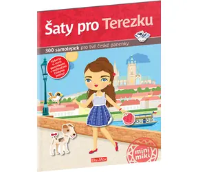 Presco Group Ella&Max Šaty pro TEREZKU - Kniha samolepek / Jazyková verze: CZ / od 3 let