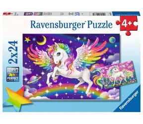 Ravensburger Jednorožec a Pegas / 2x24 dílků / od 4 let 