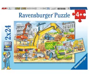 Ravensburger Stavba / 2x24 dílků / od 4 let 