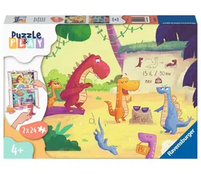 Ravensburger Puzzle & Play Dinosaurus / 2x24 dílků / od 4 let 