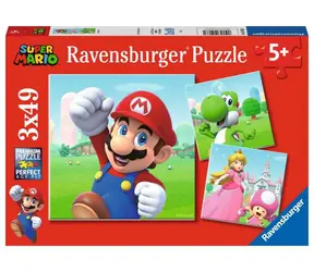 Ravensburger Super Mario - 3x49 dílků / od 5 let 