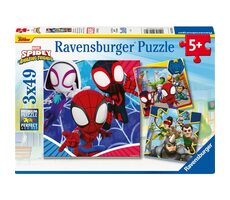 Ravensburger Spidey - 3x49 dílků / od 5 let 