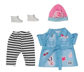 Zapf Creation Baby Born Džínové šatičky Deluxe - 43 cm / od 3 let