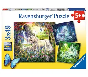 Ravensburger Krásní jednorožci / 3x49 dílků / od 5 let 