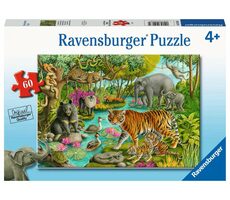 Ravensburger Lesy Indie / 60 dílků / od 4 let 