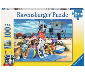 Ravensburger Vstup na pláž psům zakázán / 100 dílků / od 6 let 