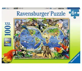 Ravensburger Zvířata naší planety / 100 dílků  / od 6 let 