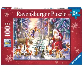Ravensburger Vánoce v lese / 100 dílků / od 6 let 