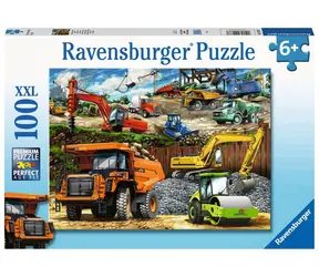 Ravensburger Stavební vozidla - 100 dílků / od 6 let 