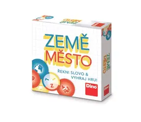 DINO Země město - Cestovní hra / Počet hráčů: 2-6 / od 6 let