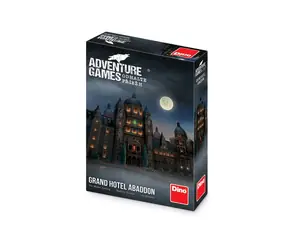 DINO Adventure Games: Grand Hotel Abaddon - Párty Hra / Délka hry: 240 minut / Počet hráčů:1-4 / od 12 let