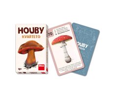 DINO Karty - Houby Kvarteto / Počet hráčů: 3-6 / od 4 let