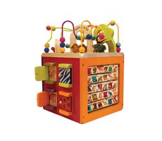 B-Toys Interaktivní krychle Zany Zoo / od 1 do 3 let
