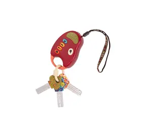 B-Toys Klíčky k autu FunKeys červené / od 18 měsíců
