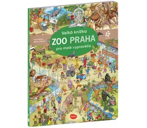Presco Group Ella&Max Velká knížka ZOO PRAHA pro malé vypravěče / Jazyková verze: CZ / od 12 měsíců