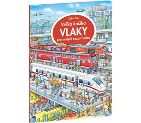 Presco Group Ella&Max Veľká knižka VLAKY pre malých rozprávačov - SK / Jazyková verze: SK / od 3 let