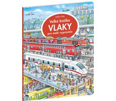 Presco Group Ella&Max Velká knížka VLAKY pro malé vypravěče / Jazyková verze: CZ / od 3 let
