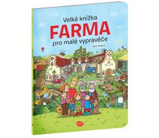 Presco Group Ella&Max Velká knížka FARMA pro malé vypravěče / Jazyková verze: CZ / od 3 let