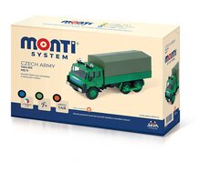SEVA Stavebnice Monti Czech Army / 50 dílků / měřítko: 1:48 / od 6 let