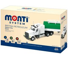 SEVA Stavebnice Monti British Petroleum / 200 dílků / měřítko: 1:48 / od 8 let