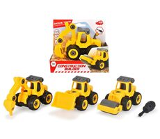 Dickie Construction Stavební autíčko 12,5 cm 4 druhy / od 3 let