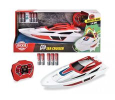 Dickie RC loď Sea Cruiser 34 cm / RC model / 1:48 / 2 kanály / 2,4 GHz / od 6 let