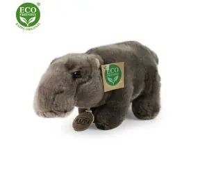 RAPPA Plyšový hroch 22 cm / ECO-FRIENDLY / od 0 měsíců