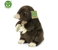 RAPPA Plyšový krtek 21 cm / ECO-FRIENDLY / od 0 měsíců