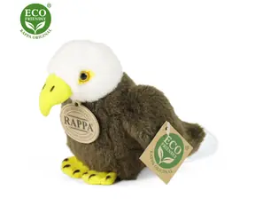 RAPPA Plyšový orel 13 cm / ECO-FRIENDLY / od 0 měsíců