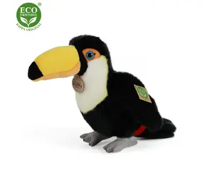 RAPPA Plyšový tukan 23 cm / ECO-FRIENDLY / od 0 měsíců