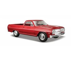 Maisto Chevrolet El Camino 1965 metal červená / měřítko: 1:24 / od 3 let