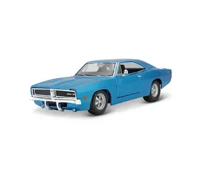 Maisto Dodge Charger R/T 1969 metal modrám / měřítko: 1:25 / od 3 let