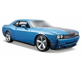 Maisto Dodge Challenger SRT8 2008 metal modrá / měřítko: 1:24 / od 3 let